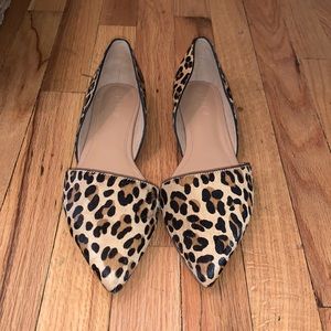 Women’s J. Crew Animal Print Slip On Flats